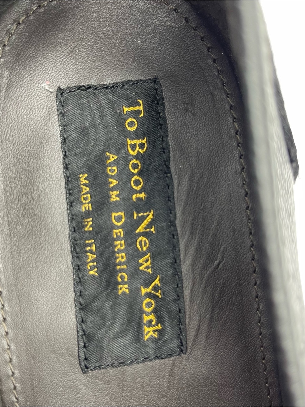 TO BOOT NEW YORK “DEVILLE” -SZ 12-Black pebbled Leather- Penny Loafers MSRP $450 - Picture 13 of 16